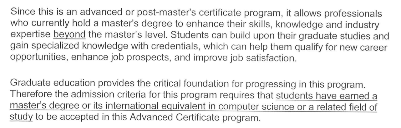 DS Certificate OPT